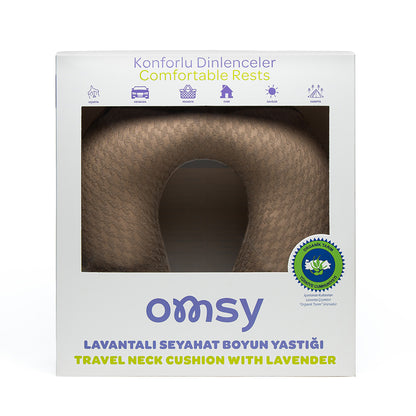 Lavantalı Seyahat Boyun Yastığı